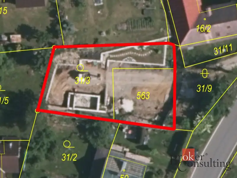 Prodej stavebního pozemku 530 m², Vacov – náhled fotky 1