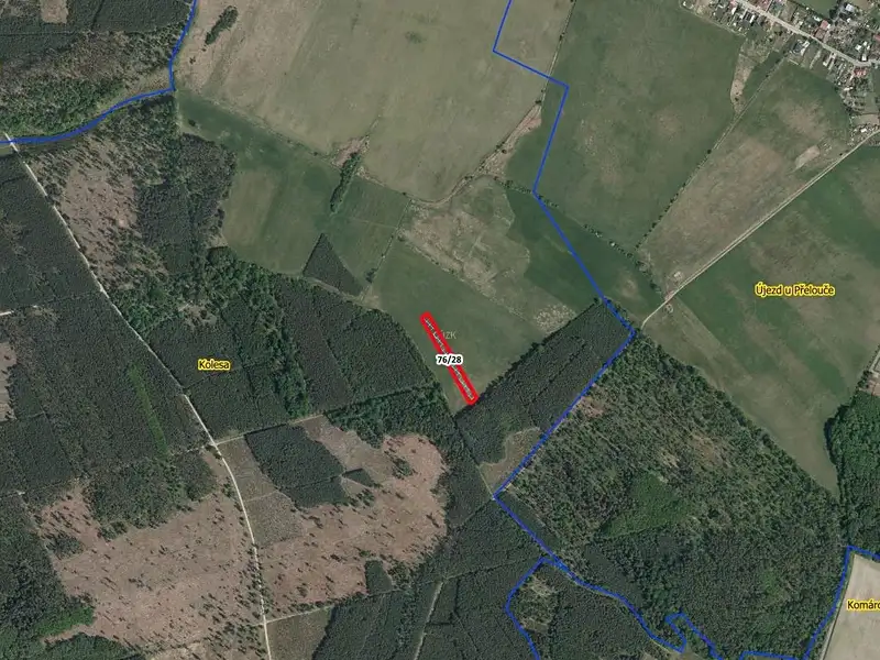 Prodej louky 3199 m², Kladruby nad Labem – náhled fotky 2