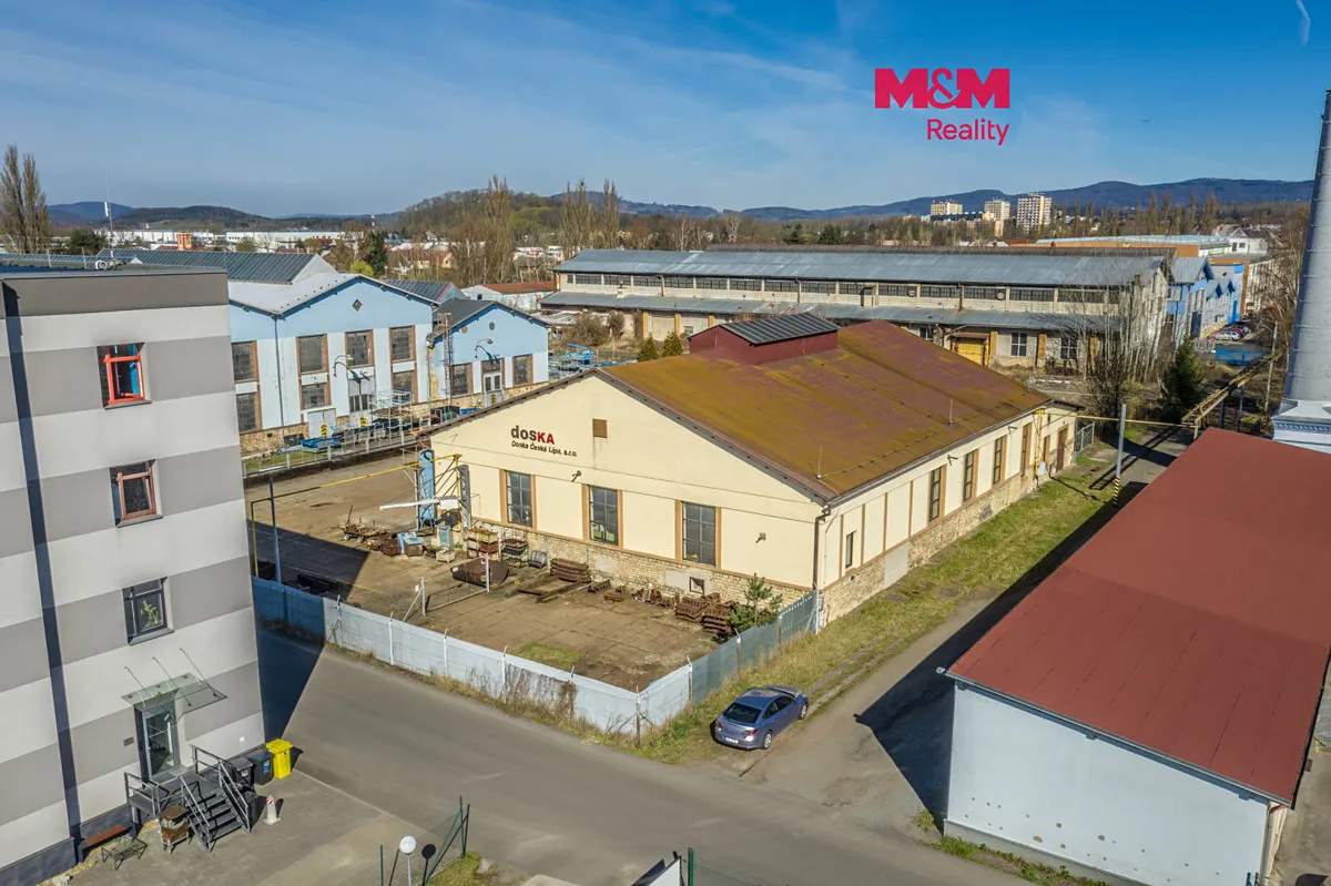 Prodej výrobní haly, prostoru 1182 m²