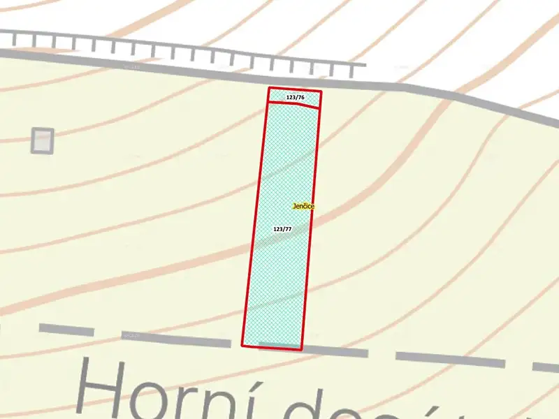 Prodej pozemku 1846 m², Jenčice – náhled fotky 2