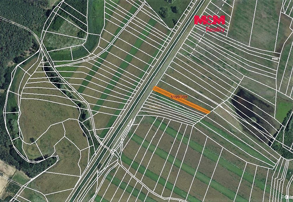 Prodej pole 1262 m², Bzenec – fotka 1 z 3