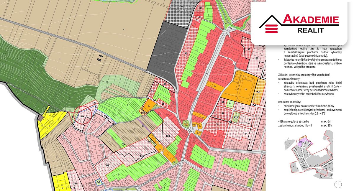 Prodej stavebního pozemku 801 m² – fotografie 5