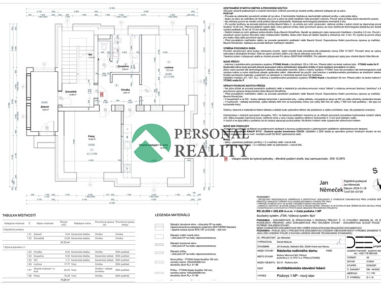 Квартира 3+kk на продаж, 74 м² (14 з 14)