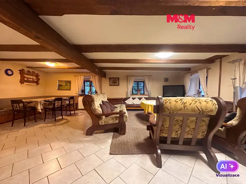 Prodej chalupy 180 m², pozemek 1080 m², Klíny – náhled fotky 1