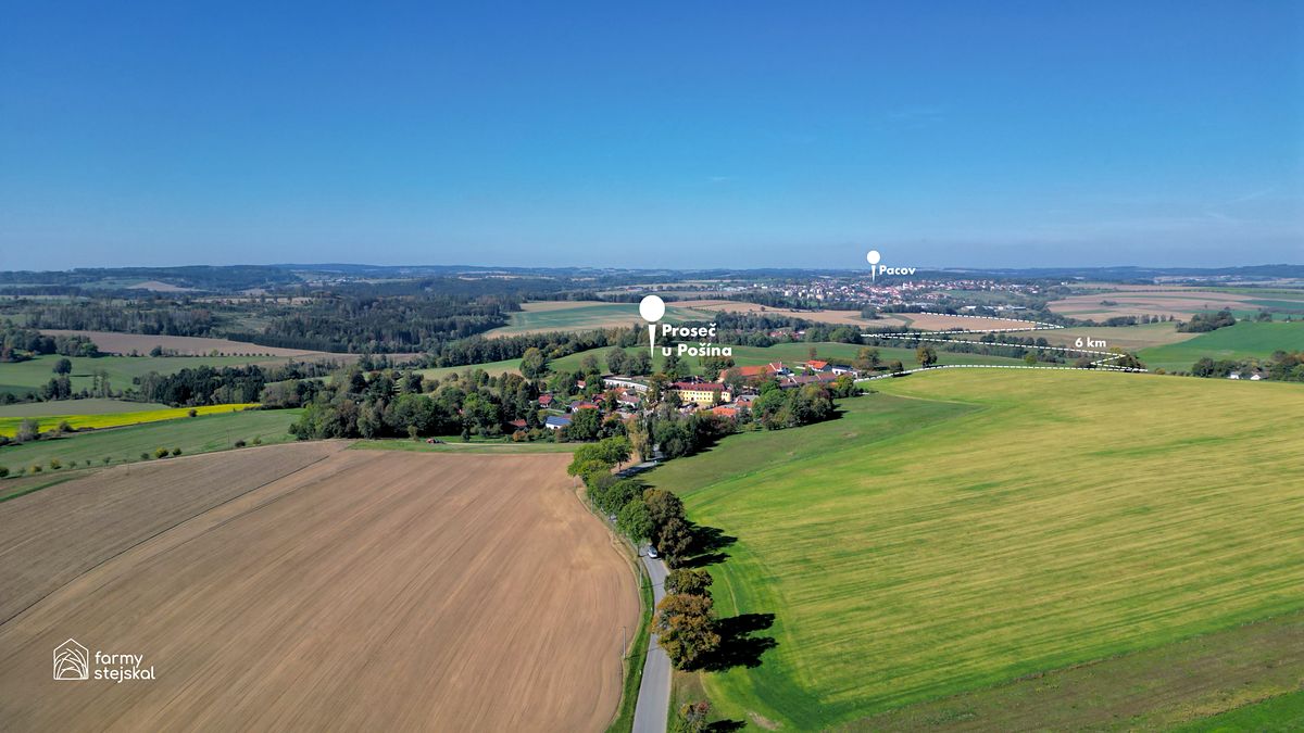 Prodej pole 47623 m²