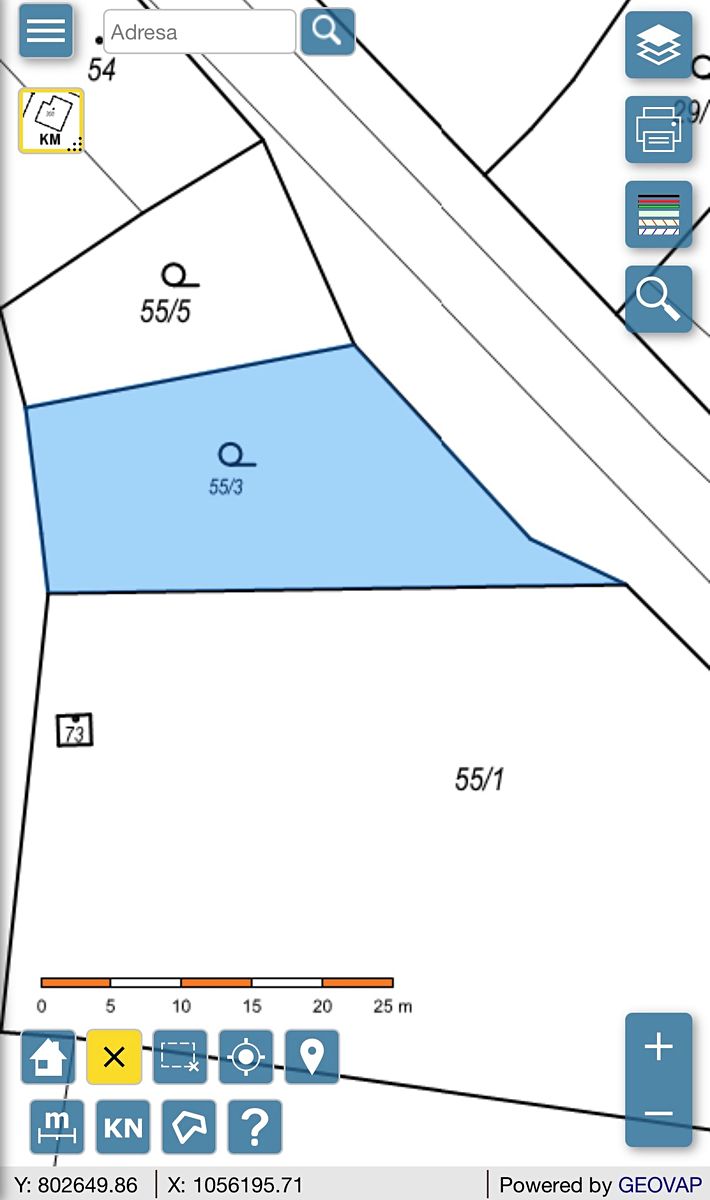 Prodej stavebního pozemku 484 m² – fotografie 3