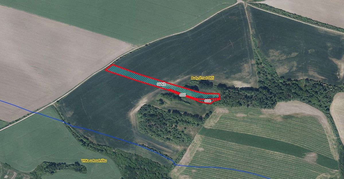 Prodej pole 7769 m², Budyně nad Ohří – fotka 1 z 3