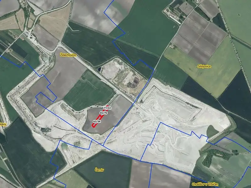 Prodej pole 7982 m², Čížkovice – náhled fotky 2