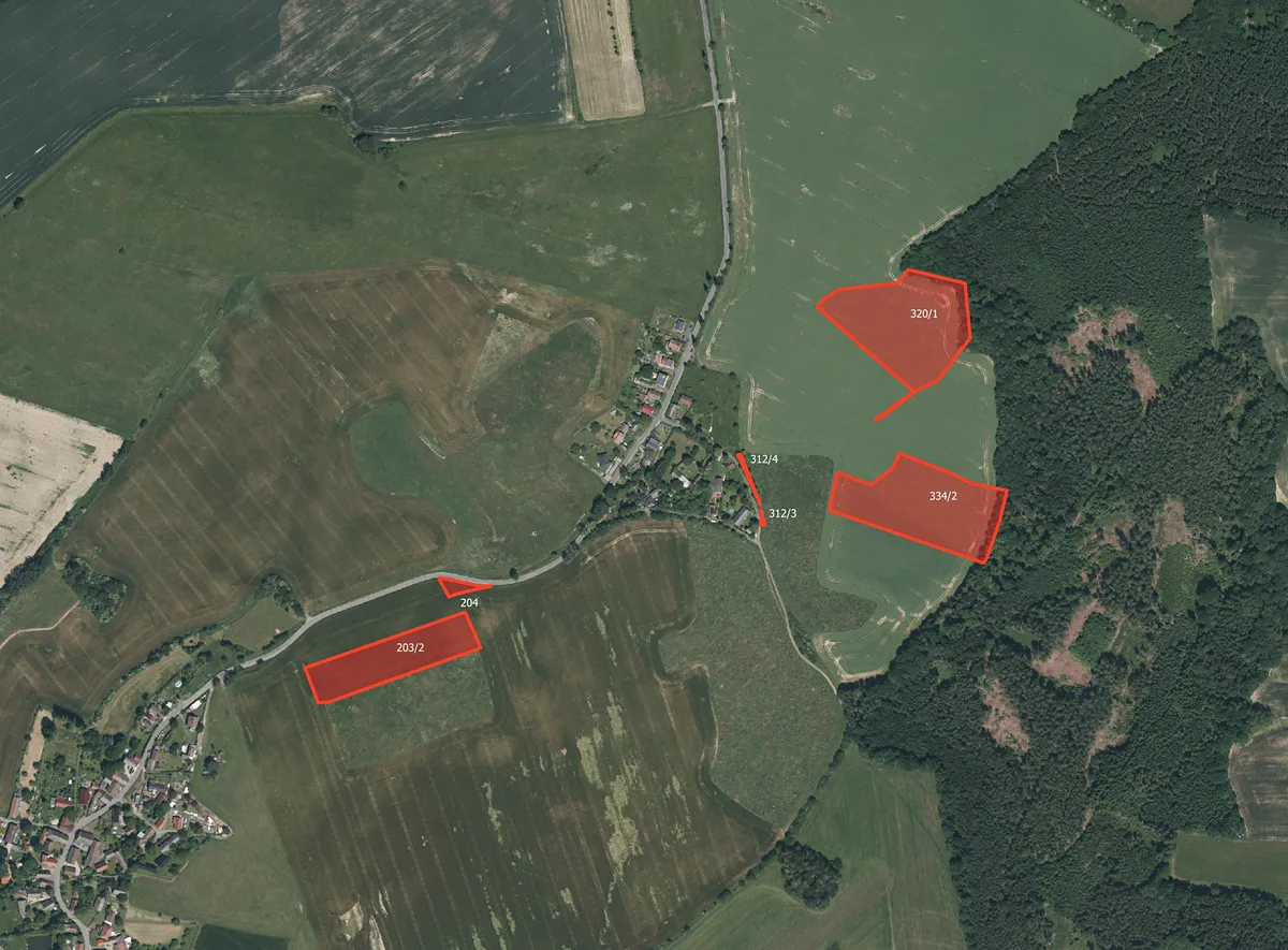 Prodej pole 49441 m²