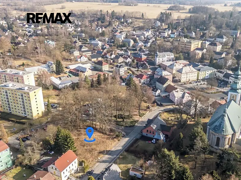 Prodej stavebního pozemku 1187 m², Krásná Lípa – náhled fotky 2