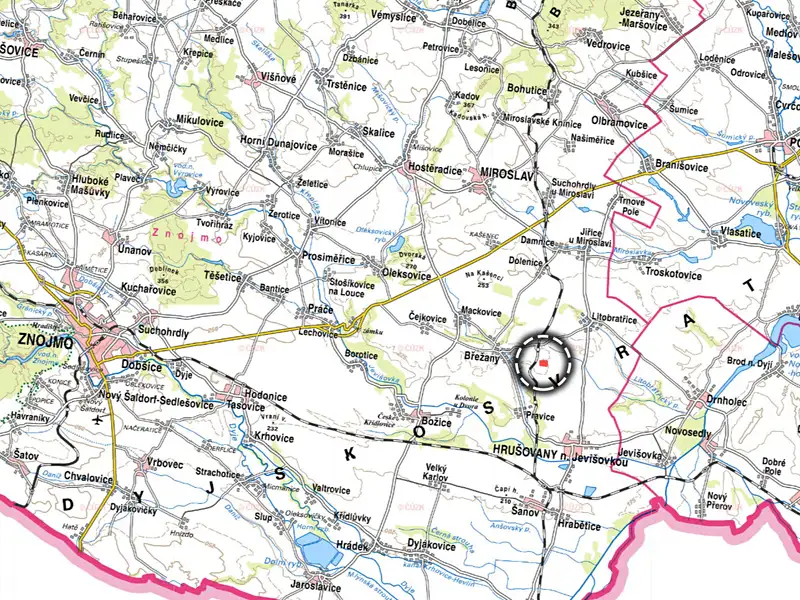 Prodej pole 25279 m², Břežany – náhled fotky 3