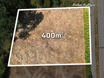 Prodej stavebního pozemku 400 m²