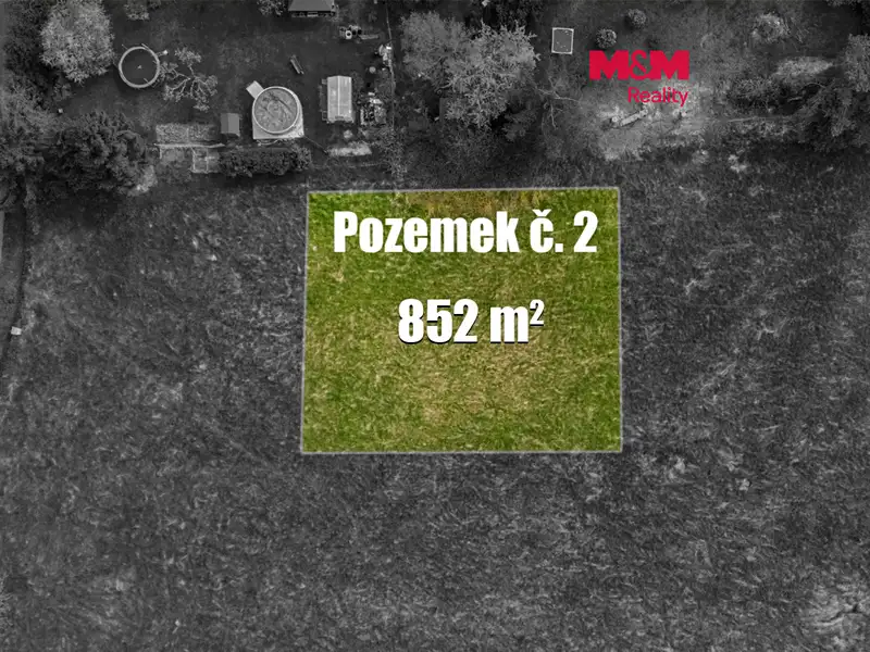 Prodej stavebního pozemku 852 m², Nový Oldřichov – náhled fotky 1