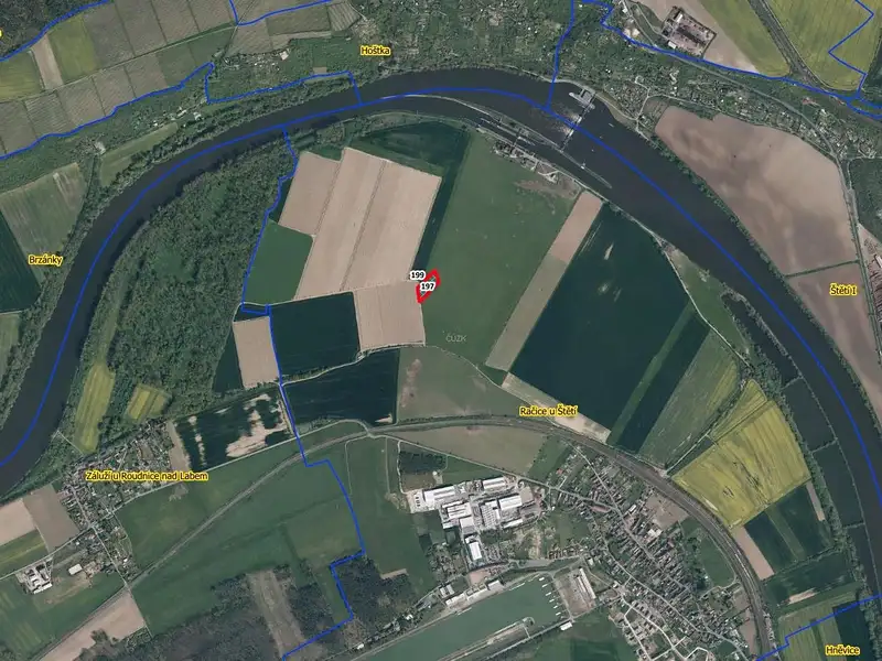 Prodej pole 4020 m², Račice – náhled fotky 2