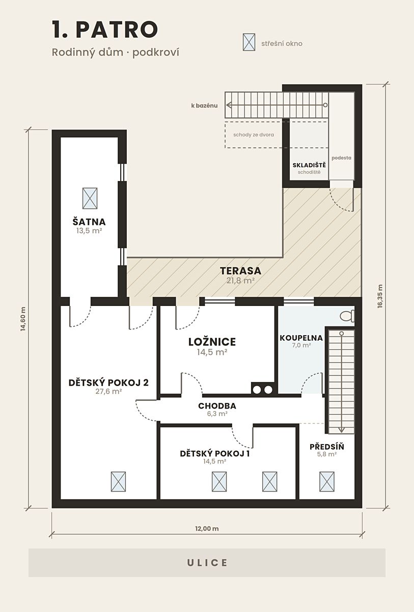 Prodej rodinného domu 200 m², pozemek 295 m² – fotografie 5