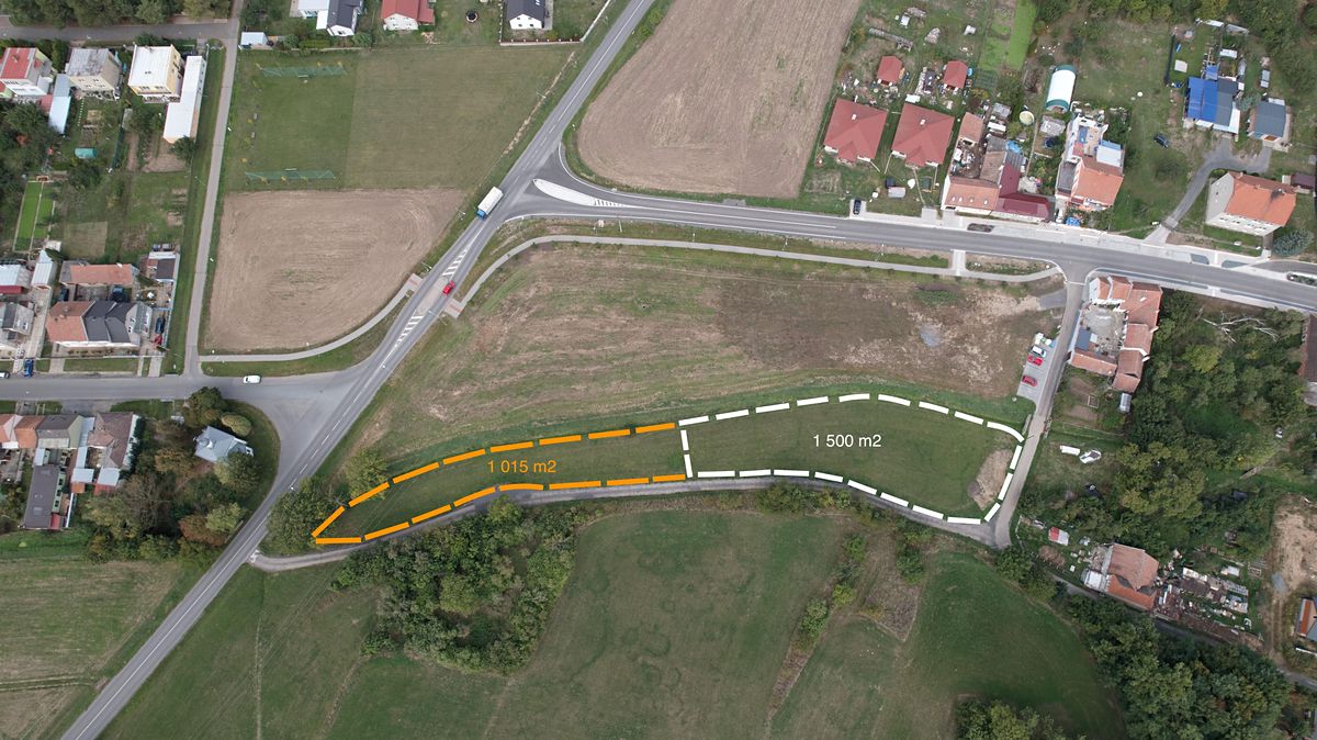 Prodej stavebního pozemku 1500 m²