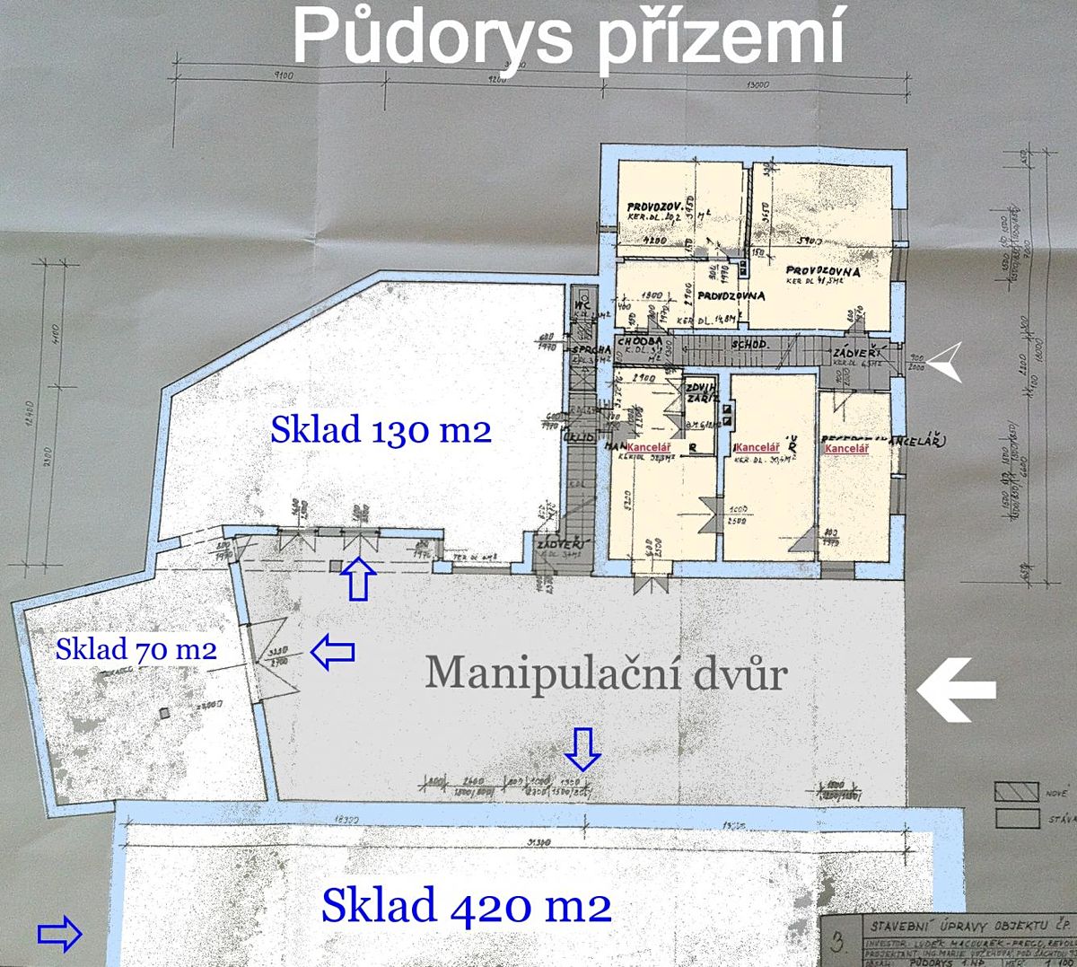 Prodej výrobní haly, prostoru 1400 m² – fotografie 3