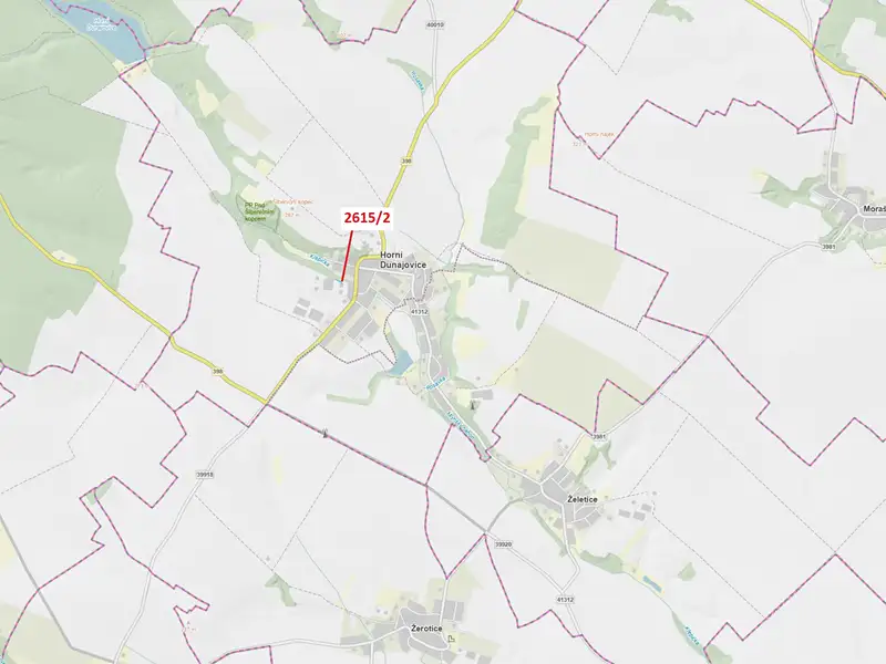Dražba lesa 391 m², Horní Dunajovice – náhled fotky 1