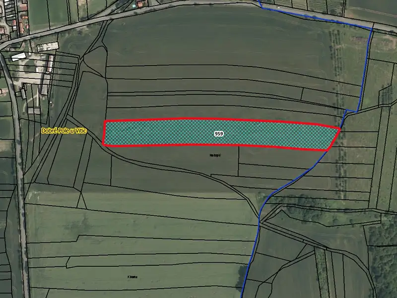 Prodej sadu, vinice 18323 m², Vitice – náhled fotky 1