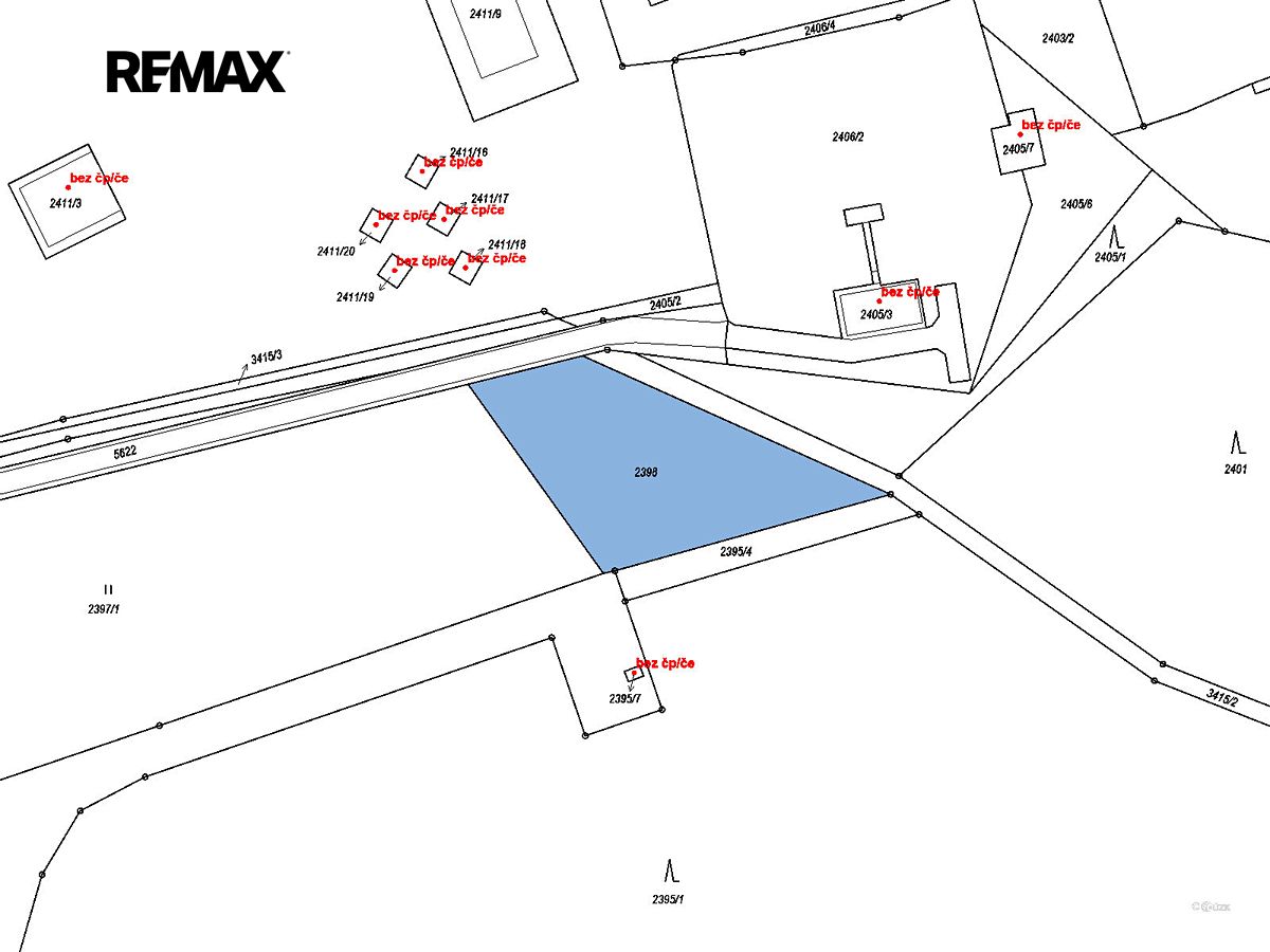 Prodej stavebního pozemku 1835 m² – fotografie 2