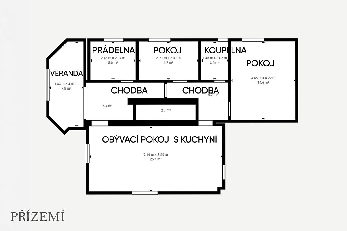 Prodej rodinného domu 370 m², pozemek 401 m² – fotografie 4
