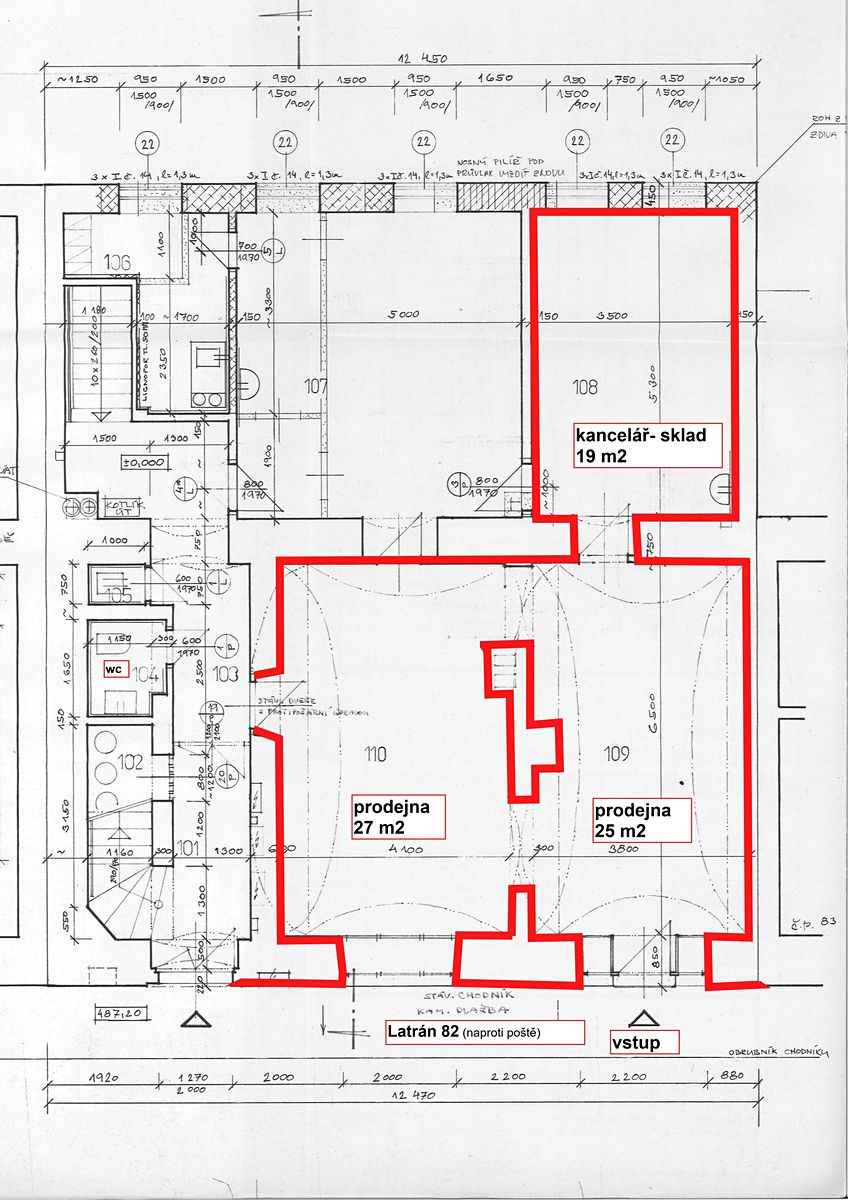 Pronájem obchodního prostoru 71 m² – fotografie 2