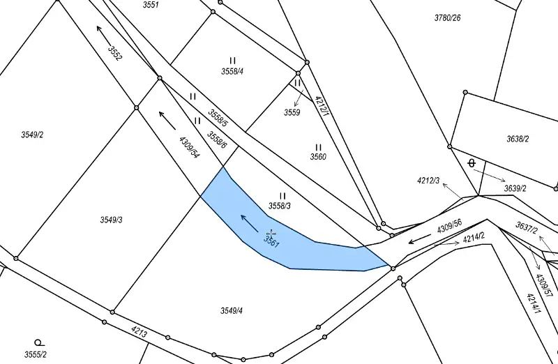Dražba pozemku 1183 m², Roudnice nad Labem – náhled fotky 3