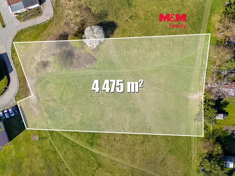 Prodej stavebního pozemku 4475 m², Dolní Bousov – náhled fotky 1