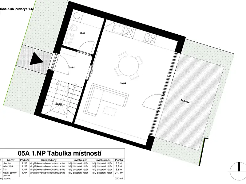 Prodej rodinného domu 70 m², pozemek 200 m², Hostivice – náhled fotky 3