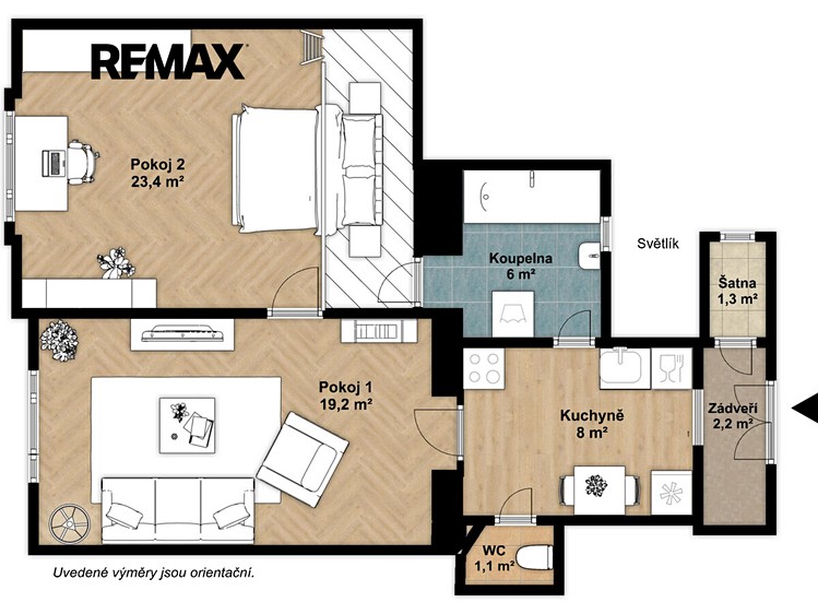 Wohnung 1+1 zum Kauf, 59 m² (5 von 23)