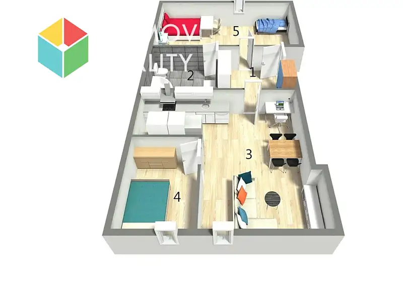 Prodej bytu 3+kk 82 m², Loděnice – náhled fotky 2