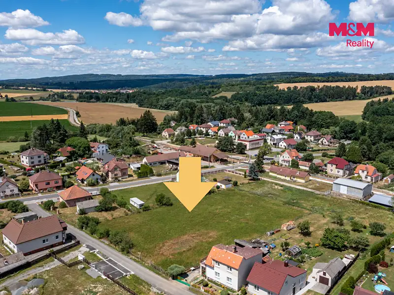 Prodej stavebního pozemku 1000 m², Spálené Poříčí – náhled fotky 2