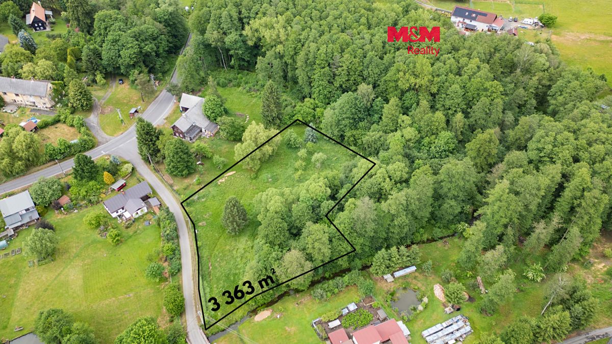 Prodej stavebního pozemku 3363 m²