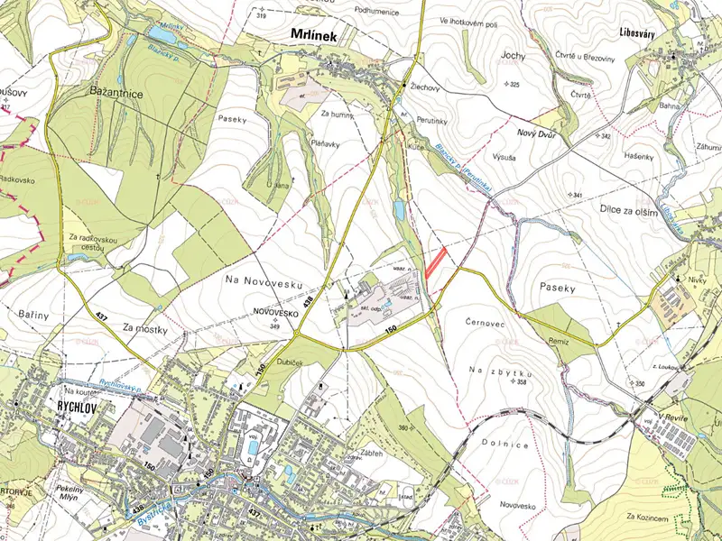 Prodej pole 4505 m², Mrlínek – náhled fotky 2