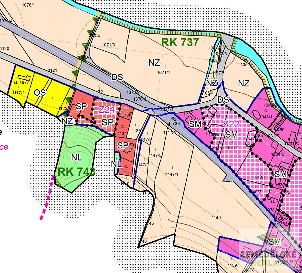 Prodej stavebního pozemku 3137 m² – fotografie 3
