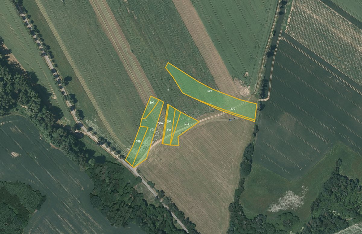 Prodej pole 24814 m²