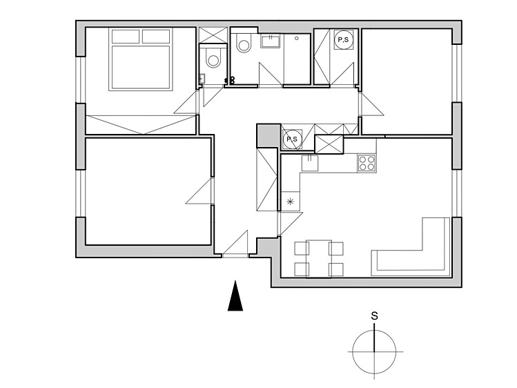 Квартира 4+kk на продаж, 85 м² (27 з 30)