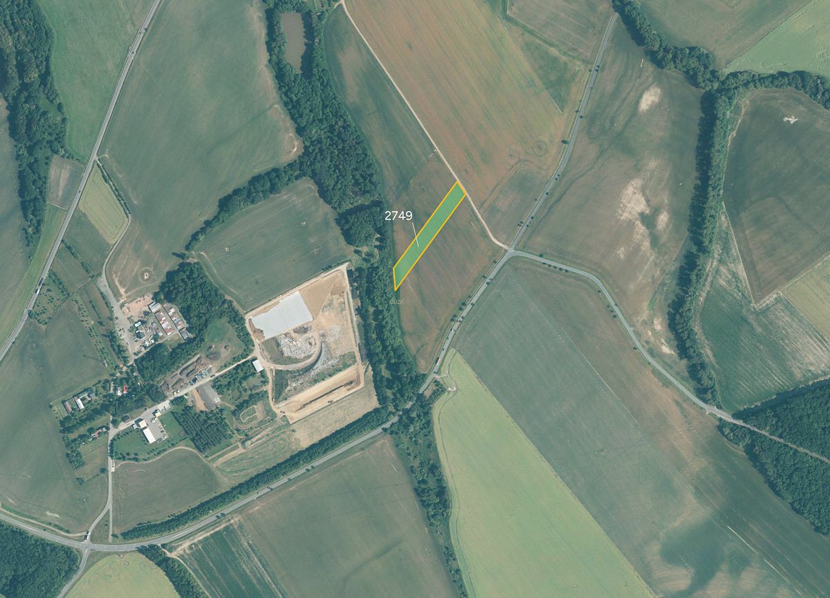 Prodej pole 4505 m²