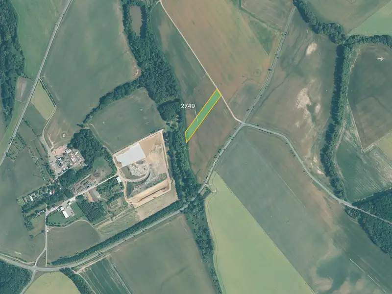 Prodej pole 4505 m², Mrlínek – náhled fotky 1