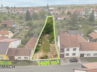 Prodej stavebního pozemku 1401 m²