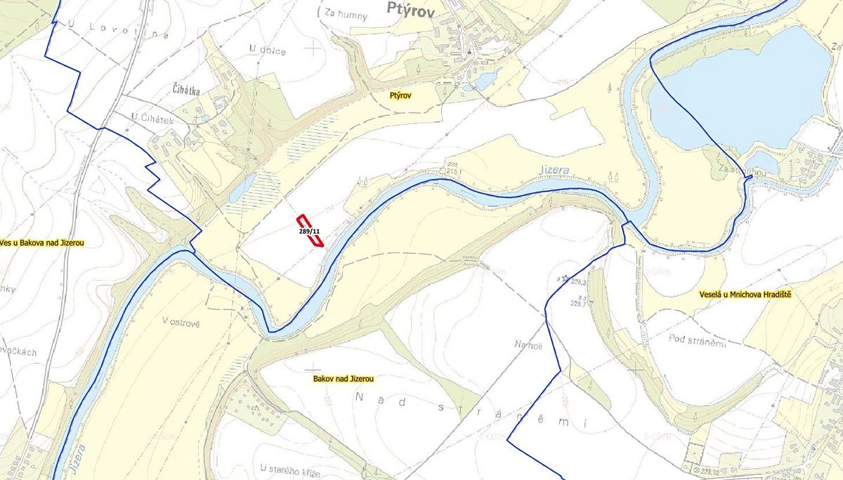 Prodej pole 2100 m² – fotografie 3
