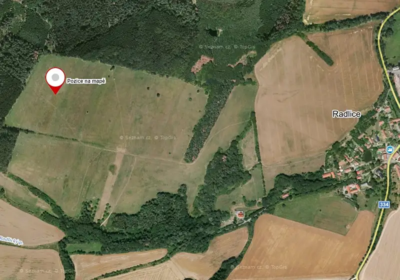 Prodej pole 5457 m², Barchovice – náhled fotky 3