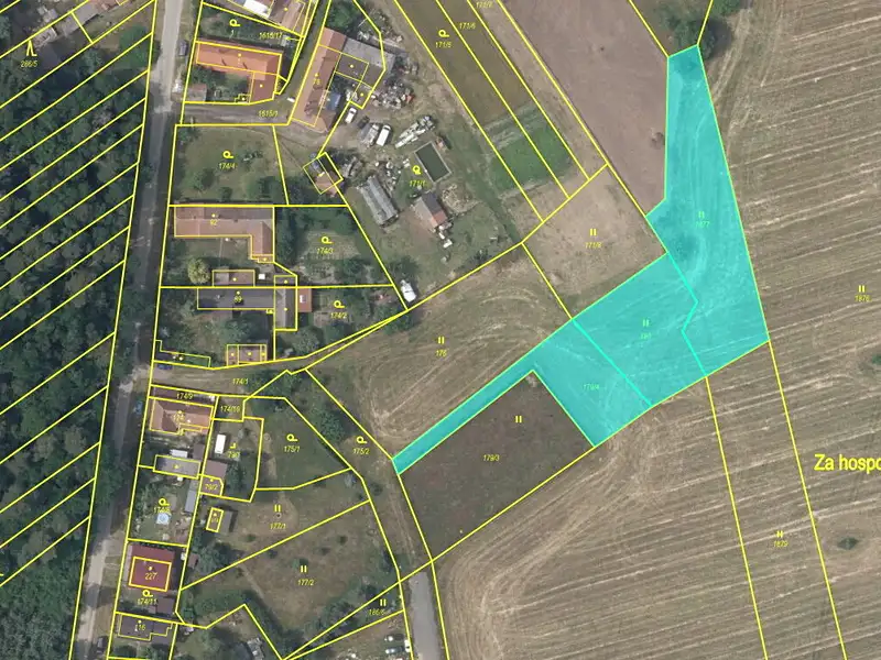 Prodej stavebního pozemku 3367 m², Rohozec – náhled fotky 1