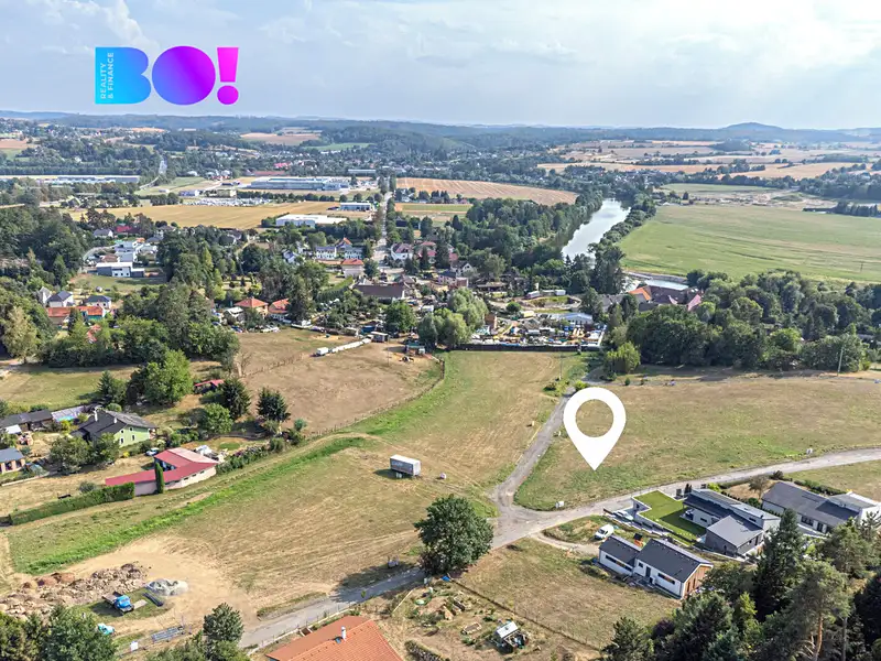 Prodej stavebního pozemku 1164 m², Pyšely – náhled fotky 2