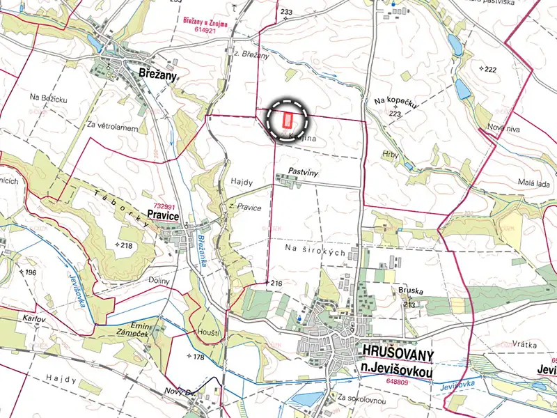 Prodej pole 33026 m², Hrušovany nad Jevišovkou – náhled fotky 2