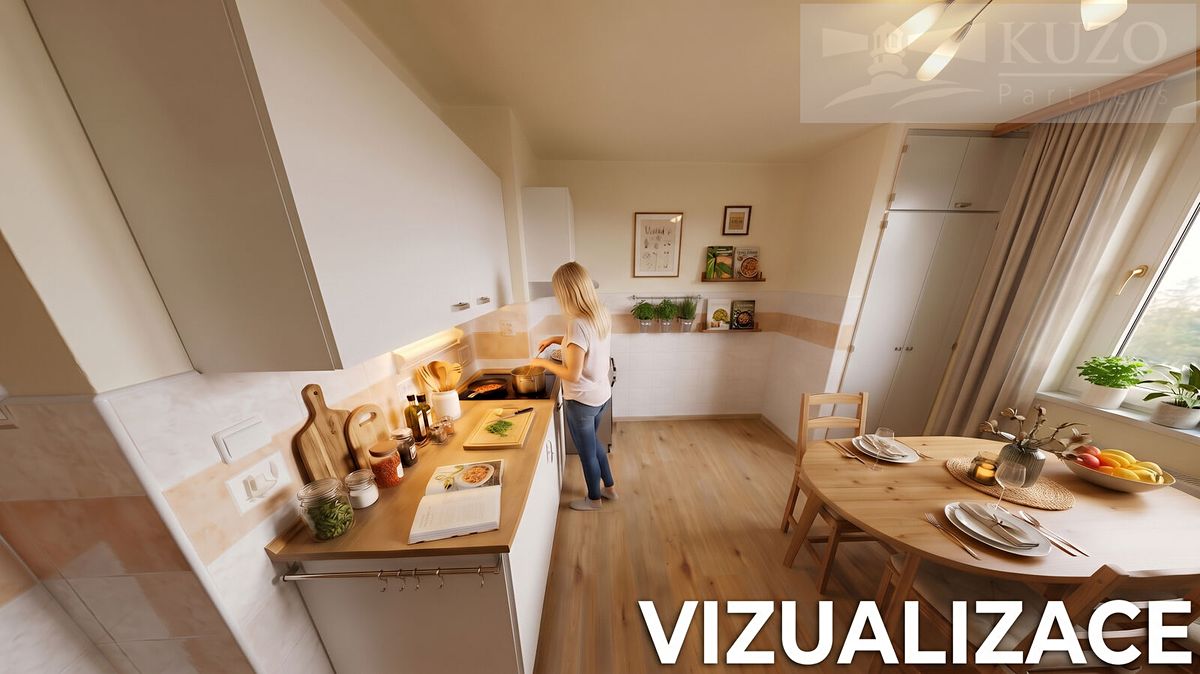 Pronájem bytu 1+1 36 m² – fotografie 3