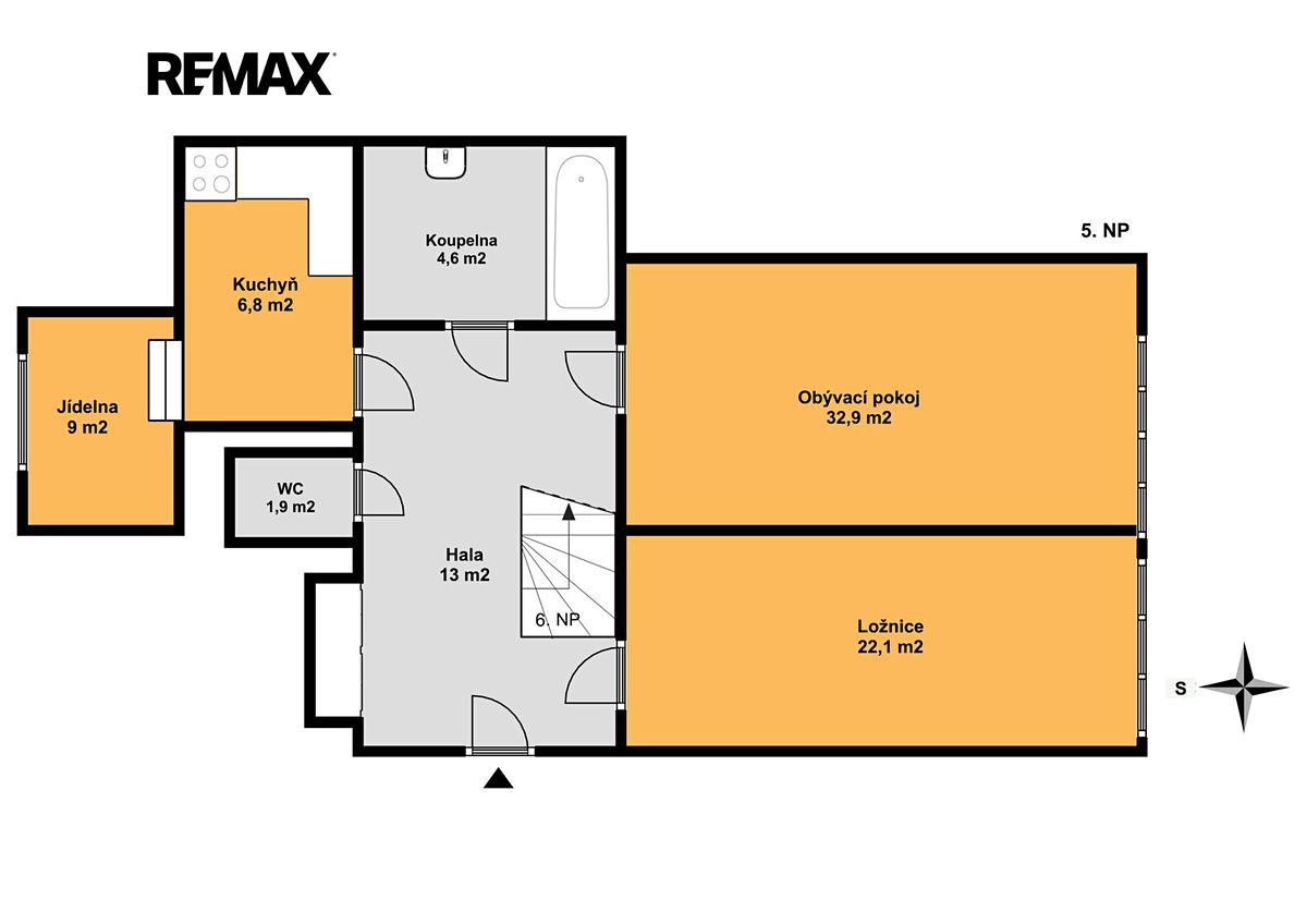 Pronájem bytu 4+1 125 m² – fotografie 3