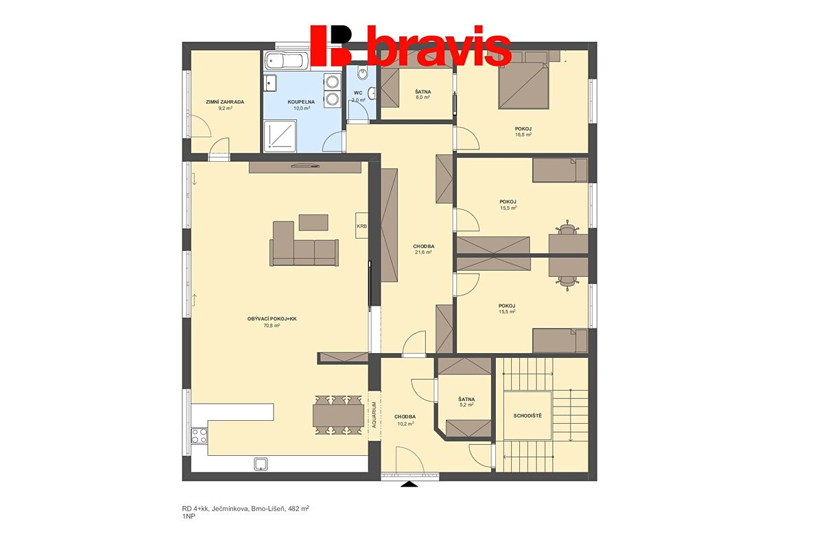 Prodej rodinného domu 482 m², pozemek 2185 m² – fotografie 5