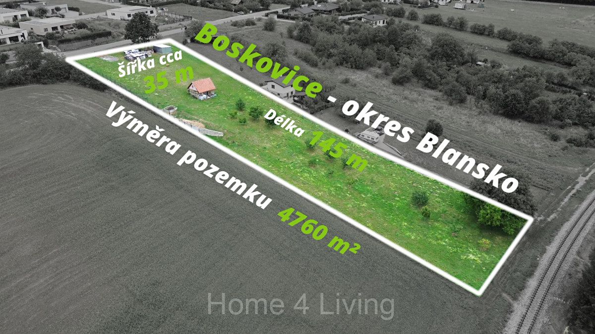 Prodej stavebního pozemku 4760 m²