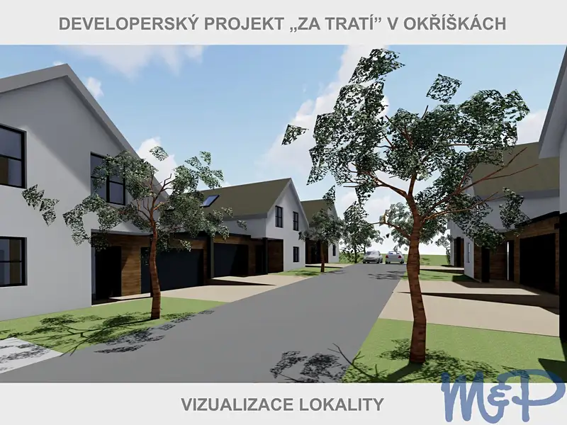 Prodej stavebního pozemku 8932 m², Okříšky – náhled fotky 3